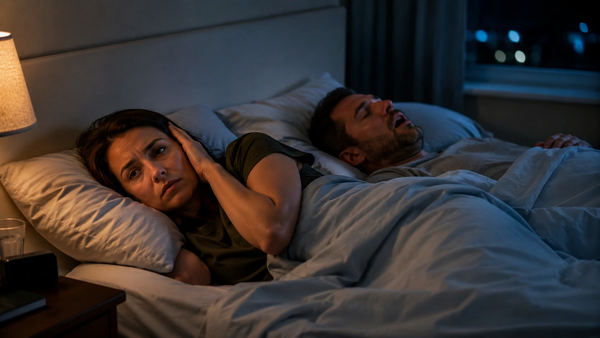 How to Sleep When Someone is Snoring?
