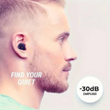 Massner Ear Plugs, Soft Reusable Ear Plug for Noise Cancelling Sleep,Swim & Work