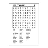 Quiz Puzzle Large Print Word Search Book Wordsearch Puzzle Books A4 - Set of 2