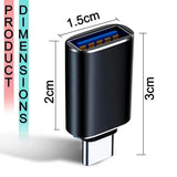 Fast Charging USB-C to USB-A Cable iPhone 16 15 14 13 Pro Max Apple Adapter 1m