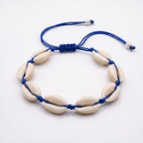 Boho Sea Shell Anklet Adjustable Beach Foot Jewellery Women Girls 6 Colours