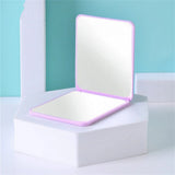 Foldable Travel Shaving Mirror for Cosmetic Bag Makeup Compact for Pocket