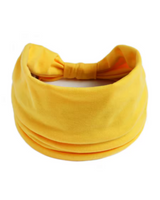 Wide Turban Headband Knot Hair Band Boho Yoga Elastic Headwrap UK | Massner