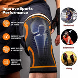Knee Support Brace Neoprene Compression Sleeve Pain Relief Arthritis UK STOCK