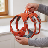 Dog Harness No Pull with Padded Handle Escape Proof Waterproof Vest