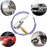 Air Chuck Tyre Inflator Locking Tire Pump Valve Clip Brass Barb Connector
