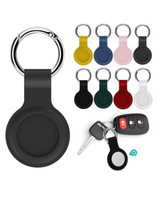 AirTag Silicone Case Cover Tracker Key Ring Keychain Holder UK | Massner