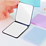 Foldable Travel Shaving Mirror for Cosmetic Bag Makeup Compact for Pocket