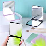 Foldable Travel Shaving Mirror for Cosmetic Bag Makeup Compact for Pocket