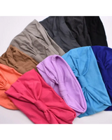 Wide Turban Headband Knot Hair Band Boho Yoga Elastic Headwrap UK | Massner