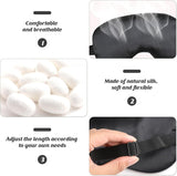 PINK Eye Cover Sleeping Mask 3D Soft Padded Eye Blackout Night Travel Blindfold