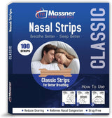 Massner Nasal Nose Strips Stop Snoring Aid Tapes for Better Breathing ORIGINAL
