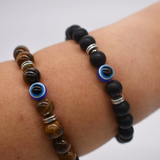 Evil Eye Beaded Bracelet Protection Good Luck Charm Jewellery Valentines Gift UK
