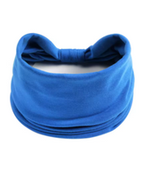 Wide Turban Headband Knot Hair Band Boho Yoga Elastic Headwrap UK | Massner