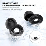 Massner Ear Plugs, Soft Reusable Ear Plug for Noise Cancelling Sleep,Swim & Work