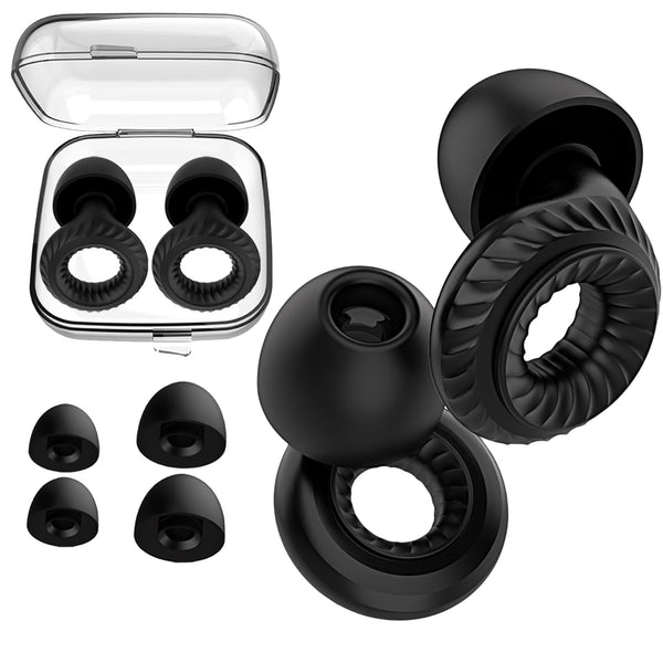 Massner Ear Plugs, Soft Reusable Ear Plug for Noise Cancelling Sleep,Swim & Work