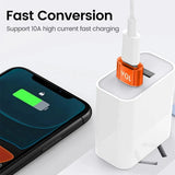 Fast Charging USB-C to USB-A Cable iPhone 16 15 14 13 Pro Max Apple Adapter 1m
