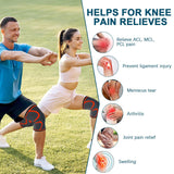 Knee Support Brace Neoprene Compression Sleeve Pain Relief Arthritis UK STOCK