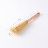 Bottle Brush Long Handle Glass Cleaner Scrubber Handheld Washing Brush