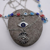 Evil Eye Beaded Bracelet Protection Good Luck Charm Jewellery Valentines Gift UK