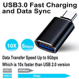 Fast Charging USB-C to USB-A Cable iPhone 16 15 14 13 Pro Max Apple Adapter 1m
