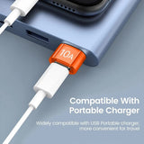 Fast Charging USB-C to USB-A Cable iPhone 16 15 14 13 Pro Max Apple Adapter 1m