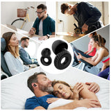 Massner Ear Plugs, Soft Reusable Ear Plug for Noise Cancelling Sleep,Swim & Work