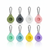 Apple AirTag Silicone Keyring Case Soft Protective Cover Holder Various Colours