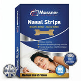 100 Massner Nasal Strips Stop Snoring Aid Tapes for Better Breathing Med-Large