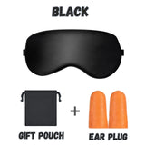 PINK Eye Cover Sleeping Mask 3D Soft Padded Eye Blackout Night Travel Blindfold