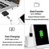 Fast Charging USB-C to USB-A Cable iPhone 16 15 14 13 Pro Max Apple Adapter 1m