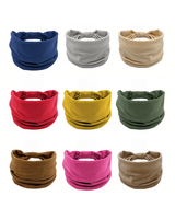 Wide Turban Headband Knot Hair Band Boho Yoga Elastic Headwrap UK | Massner