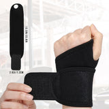 Carpal Tunnel Wrist Splint Hand Support Brace for Arthritis & Sprain Pain Relief