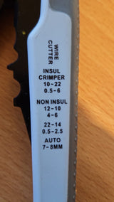 PARON Self Adjusting Wire Stripper Crimper Cutter Tool 10–24AWG JX-1301 UK
