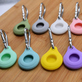 Apple AirTag Silicone Keyring Case Soft Protective Cover Holder Various Colours
