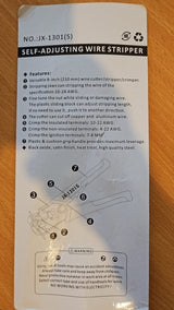 PARON Self Adjusting Wire Stripper Crimper Cutter Tool 10–24AWG JX-1301 UK