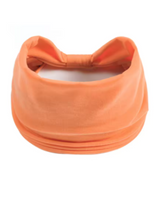 Wide Turban Headband Knot Hair Band Boho Yoga Elastic Headwrap UK | Massner