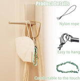 Crystal Beaded Mobile Phone Charm Lanyard & Smiley Wrist Strap for Keys Holder