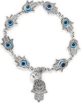 Evil Eye Beaded Bracelet Protection Good Luck Charm Jewellery Valentines Gift UK