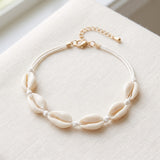 Foot Anklet Bracelet Anklets Adjustable Sea Shell Boho Beach Rope Handmade