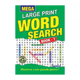 Quiz Puzzle Large Print Word Search Book Wordsearch Puzzle Books A4 - Set of 2