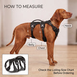 Dog Harness No Pull with Padded Handle Escape Proof Waterproof Vest
