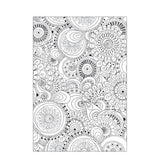 Adult Colouring Books A4 , Mindfulness & Zen Multicolour Anti Stress- Set of 2
