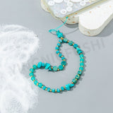 Crystal Beaded Mobile Phone Charm Lanyard & Smiley Wrist Strap for Keys Holder