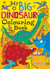Kids Colouring Books Set A4 Dinosaur Alien Monster Activity Books - Set of 2