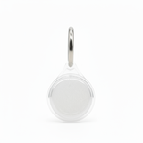 Apple AirTag Hard Clear Transparent Case Cover Keyring Holder Protective Clip UK