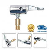 Air Chuck Tyre Inflator Locking Tire Pump Valve Clip Brass Barb Connector