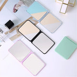 Foldable Travel Shaving Mirror for Cosmetic Bag Makeup Compact for Pocket