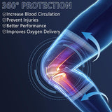 Knee Support Brace Neoprene Compression Sleeve Pain Relief Arthritis UK STOCK