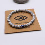 Evil Eye Beaded Bracelet Protection Good Luck Charm Jewellery Valentines Gift UK